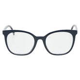 シャネル ココマーク 伊達眼鏡 メガネ サングラス 5392-A ネイビー ワインレッド プラスチック レディース CHANEL 【中古】